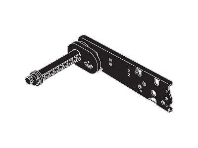 Custom Externer Papierrollenhalter