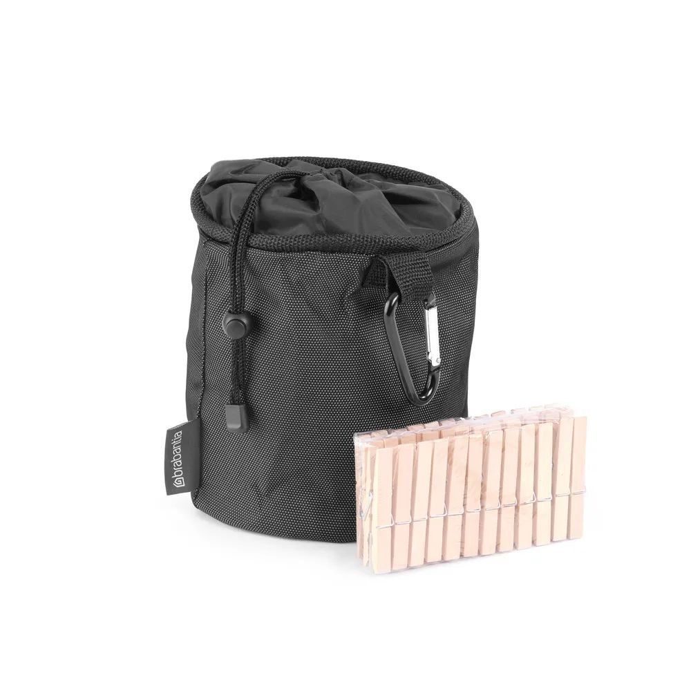 Brabantia Wäscheklammerbeutel Premium - Black