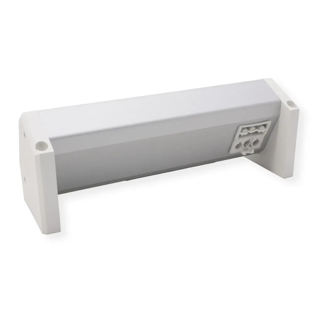BACHMANN DESK 2xUTE 1xUSB A/C 22W GST18 RAL9010