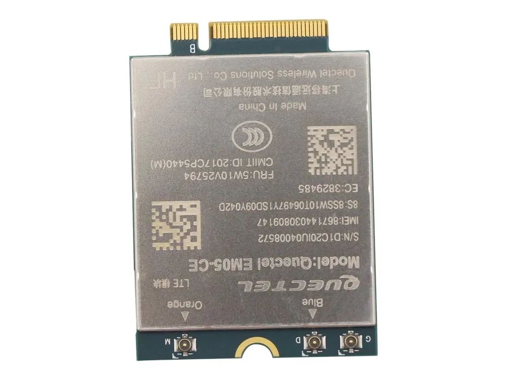 Lenovo Quectel EM05-CE - Drahtloses Mobilfunkmodem - 4G LTE - M.2 Card - für (WWAN upgradable)