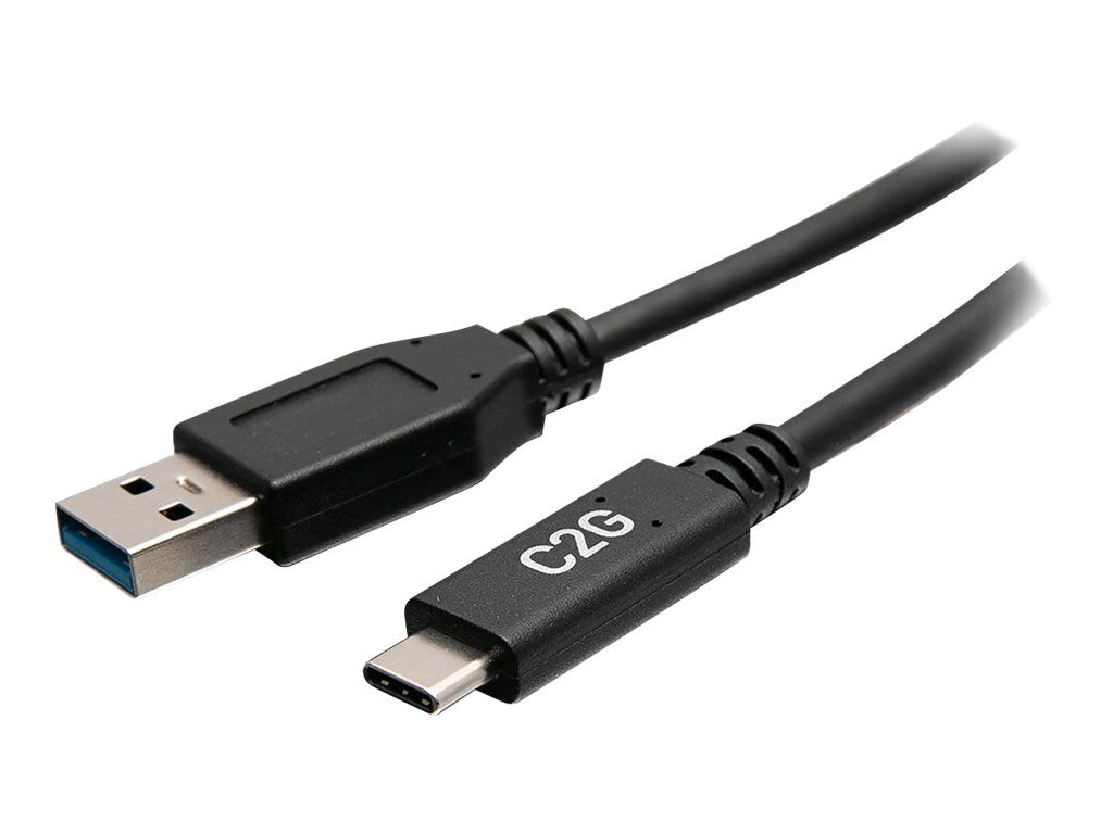 C2G 6in USB-C to USB-A SuperSpeed USB 5Gbps Cable M/M - USB-Kabel - USB Typ A (M)