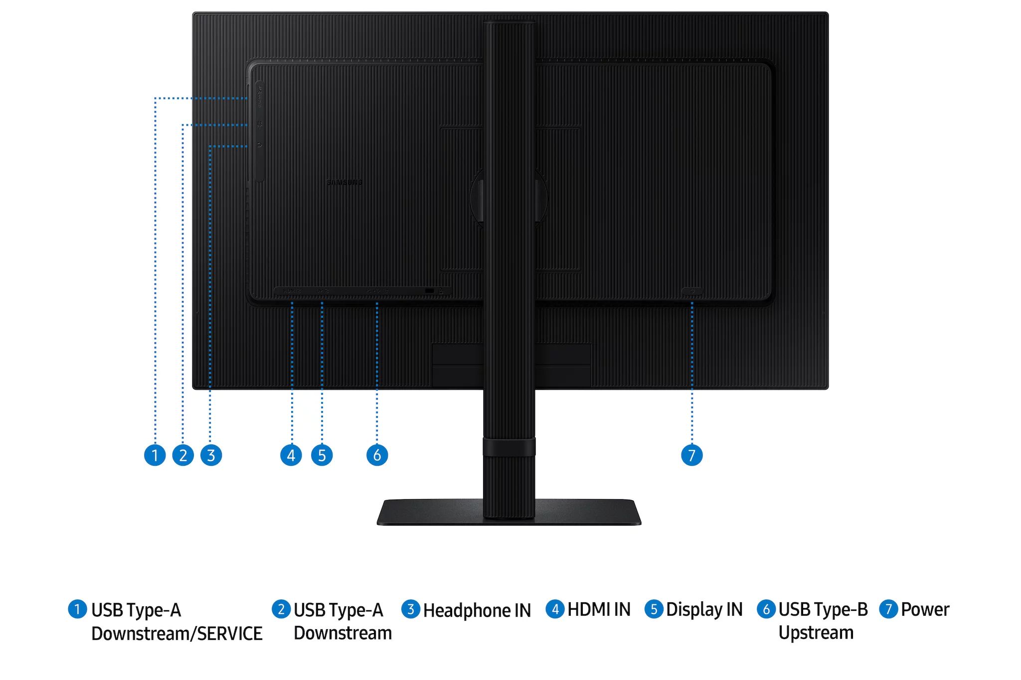 Samsung ViewFinity S6 S24D600EAU - S60UD Series - LED-Monitor - 61 cm (24")