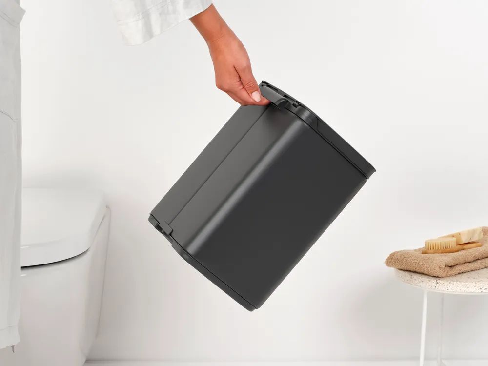 Brabantia Bo Mülleimer, 7L - Mineral Infinite Grey