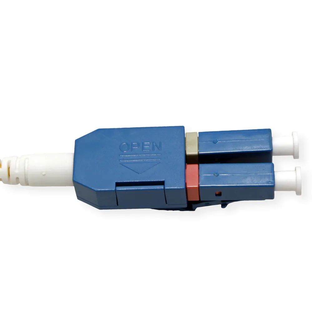ROLINE LWL-Kabel duplex 9/125µm OS2, LC/LC, UNIBOOT, gelb, 2 m