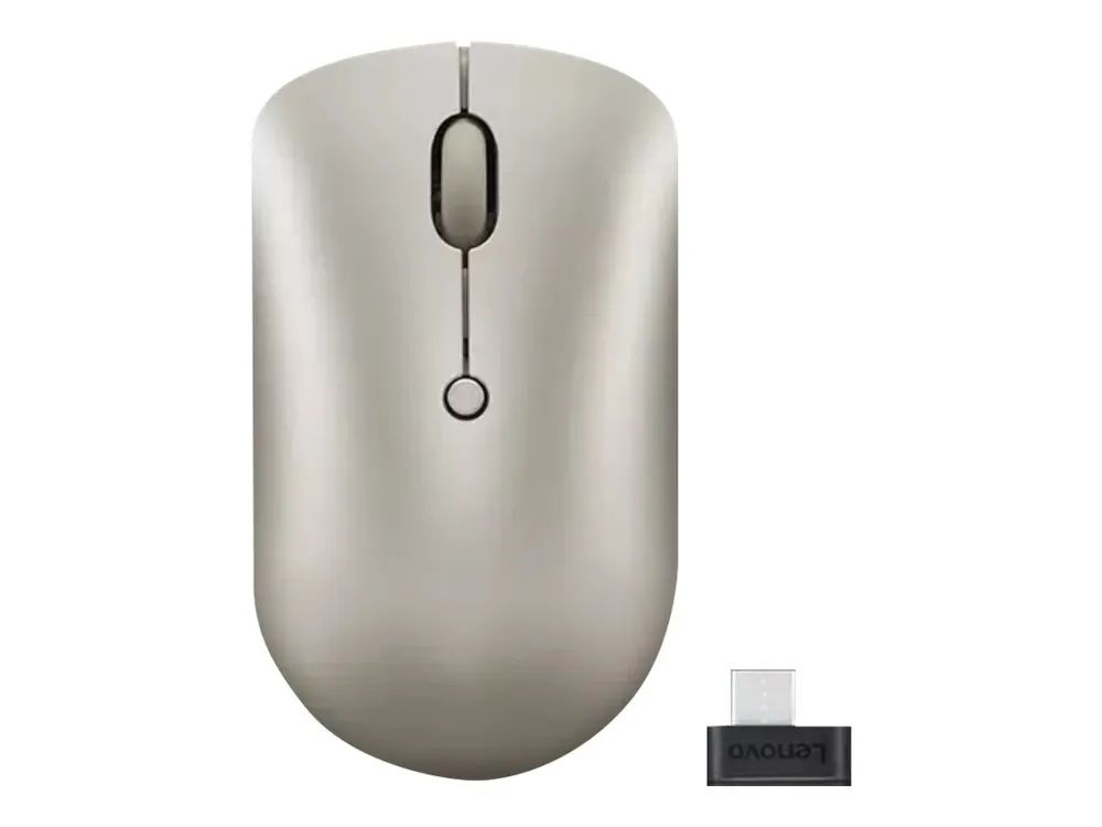 Lenovo 540 Wireless Compact - Maus - rechts- und linkshändig - optisch - 4 Tasten - kabellos - 2.4 GHz - kabelloser Empfänger (USB)