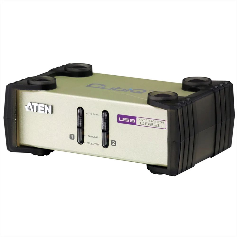 ATEN CS82U - KVM-Switch - 2 x KVM port(s) - 1