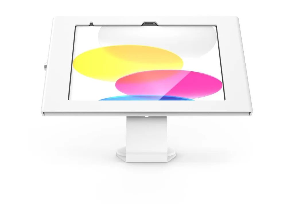 Compulocks Apex - Aufstellung - freiliegende Front-/Rückkamera und Sensoren - für Tablett - Aluminium - weiß - Wandmontage, Tischmontage - für Apple 10.9-inch iPad (10. Generation)