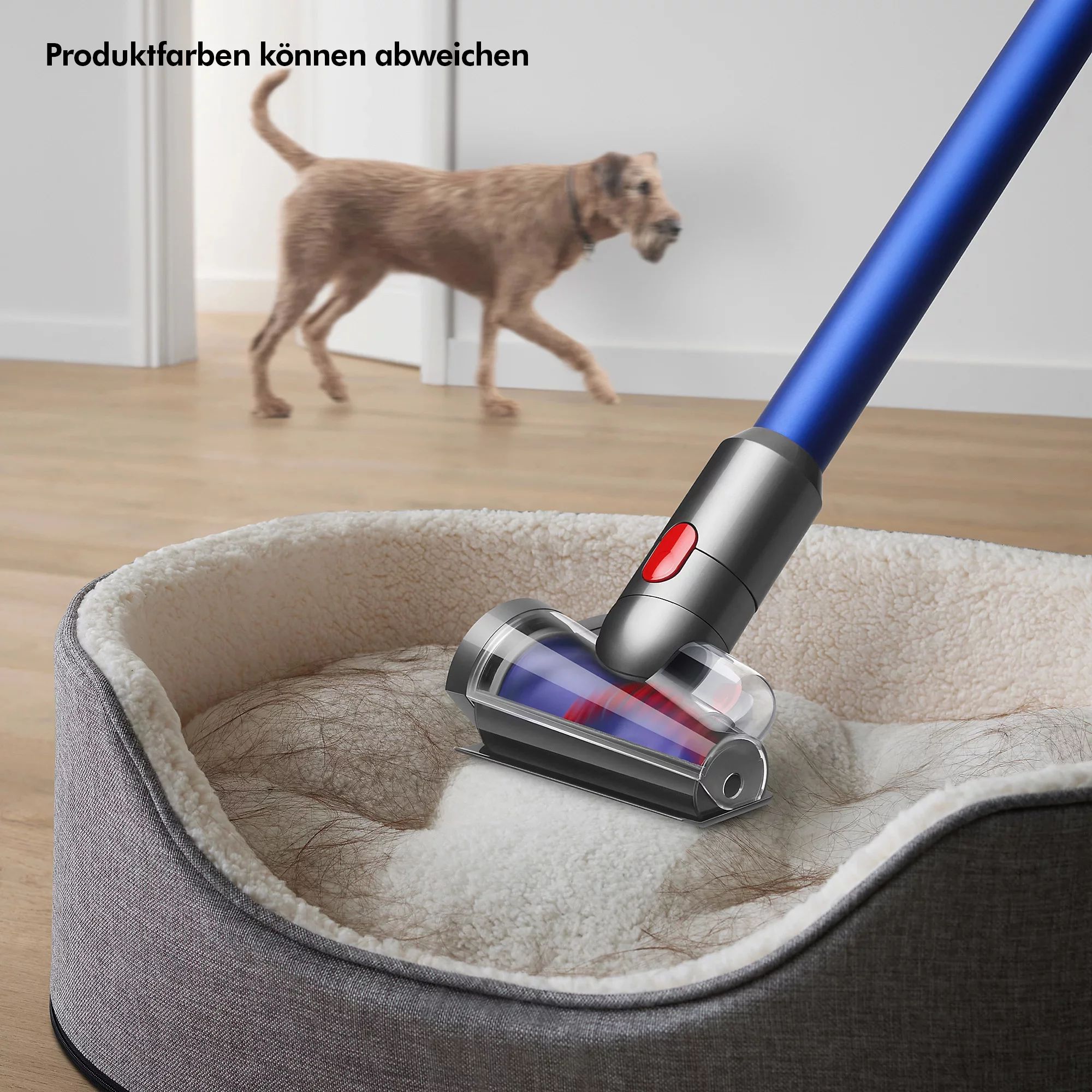 Dyson SV15 V11 Fluffy, Nickel / Rot