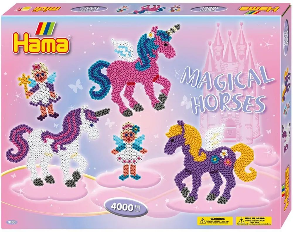 Malte Haaning Plastic A/S HAMA Geschenkp. Zauberhafte Pferde 4.000