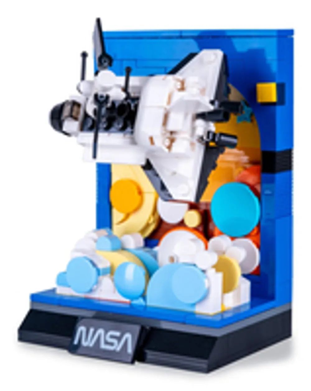 JAMARA CaDA Space Shuttle Bricks weiß 8+