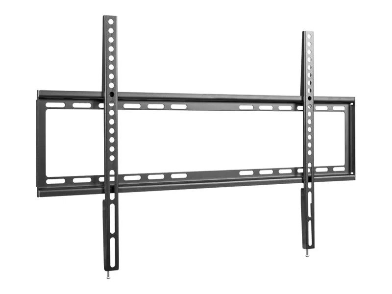 Equip Halterung - Ultra-dünn - für Curved Panel/Flat Panel - fest - stainless steel - Schwarz (37"-75")