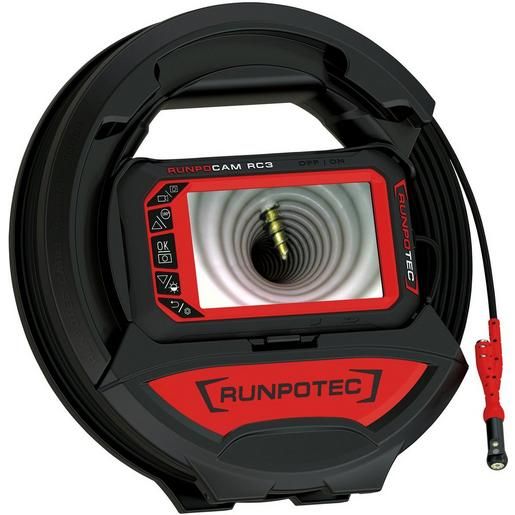Runpotec IP67 KAMERAKOPF DM13MM 8-TLG / RUNPOT RC3 INSP.KAMERA 15M 10214