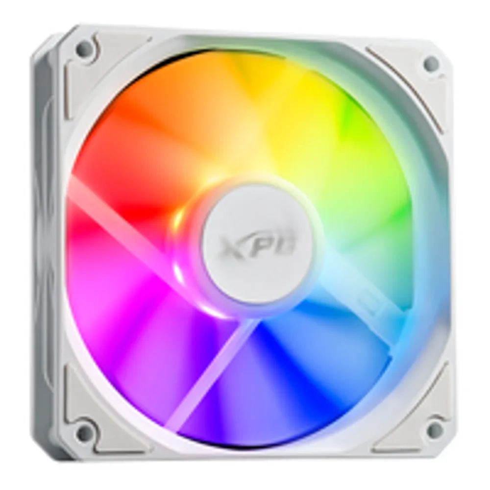 ADATA Lüfter Vento R 120 120mm ARGB PWM Fan weiß retail - 1.600 rpm - 13,8 V
