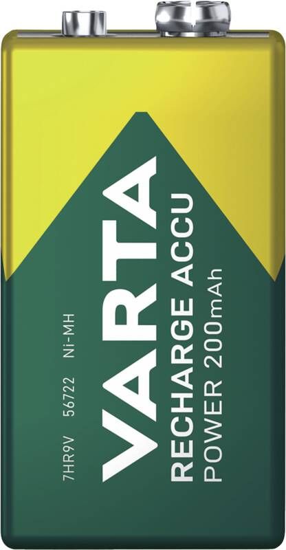 Varta 56722 Rechange Accu Power 9V 200mAh