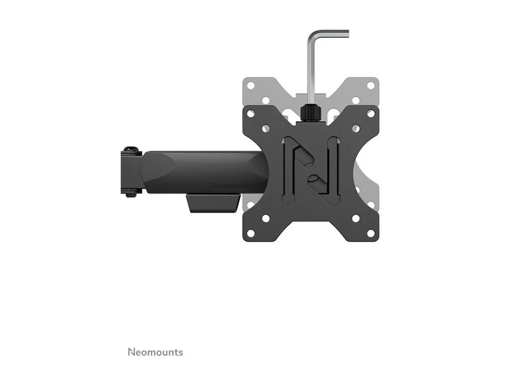Neomounts Befestigungskit (Monitorarm, Basis) - Voll beweglich - für 3 Monitore - Stahl - Schwarz - Bildschirmgröße: 25.4-81.3 cm (10"-32")