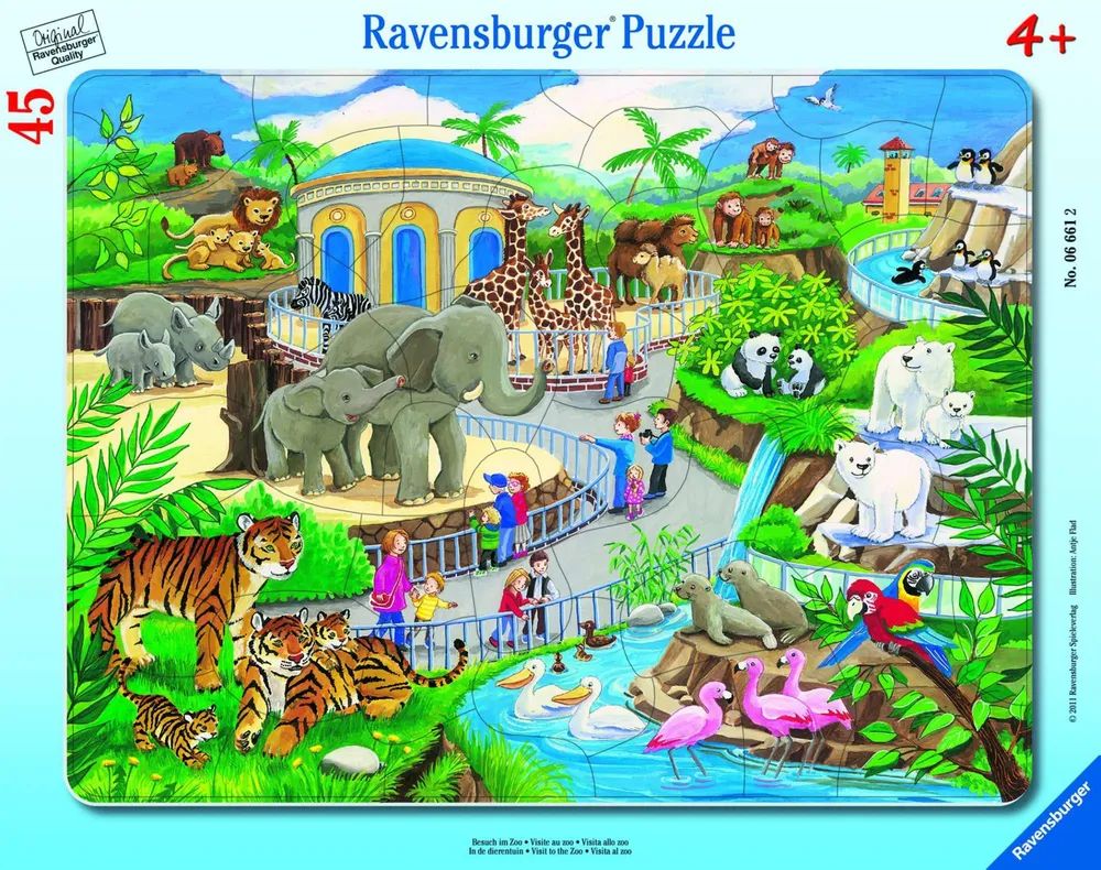Ravensburger Verlag GmbH Pz. Besuch im Zoo 45T