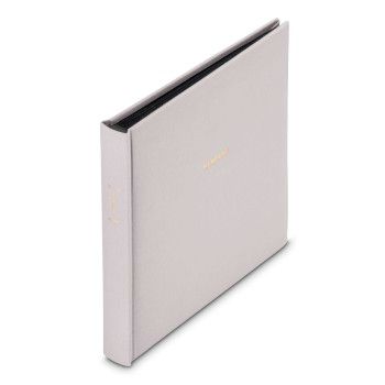 Hama Buch-Album "Memories", 25x25 cm, 50 schwarze Seiten, Grau