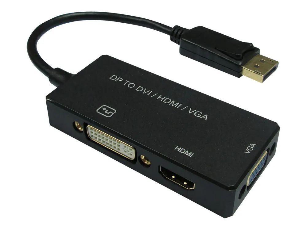 VALUE Videokonverter - DisplayPort - DVI, HDMI, VGA