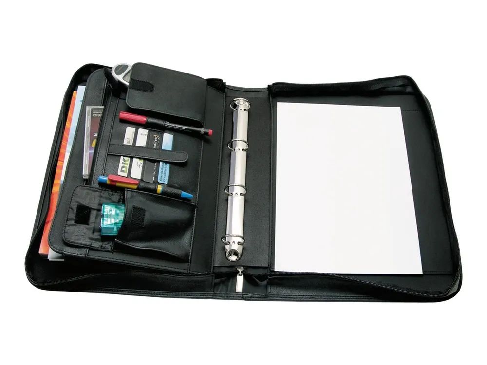 WEDO Conference Folder A4 - Mappe mit Reißverschluss für Dokumente