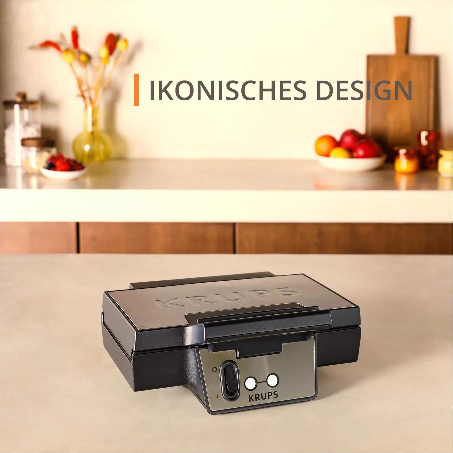 Krups Sandwichmaker FDK261 - INOX/SCHWARZ