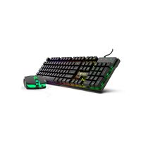 Incase Inca IKG-448 - Kabelgebunden - USB - Mechanischer Switch - RGB-LED - Schwarz - Maus enthalten