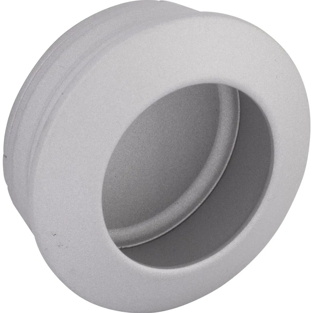 Alles im Griff Muschelgriff Zaran ø 60 mm, Einlass ø 56 mm, ZN alufarbig