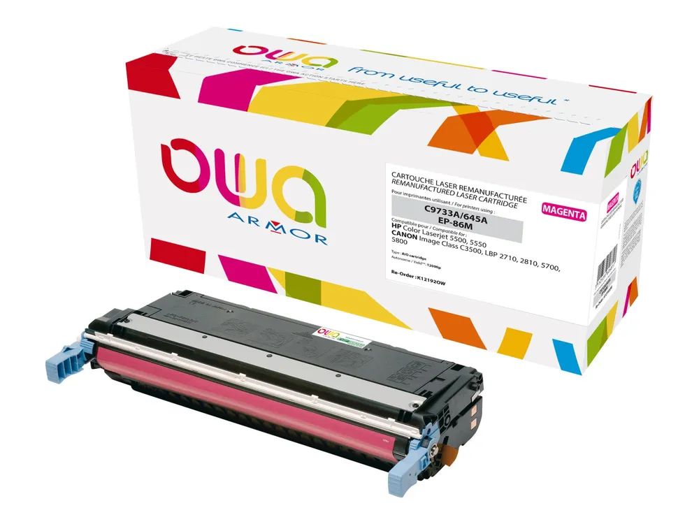 Armor OWA - Magenta - kompatibel - wiederaufbereitet - Tonerpatrone (Alternative zu: Canon EP-86M, HP 645A)