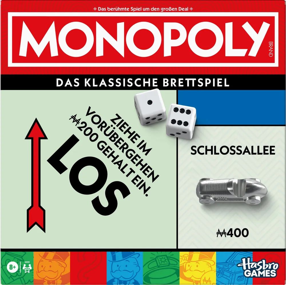 Hasbro European Trading B.V. Monopoly Deutsche Ausgabe