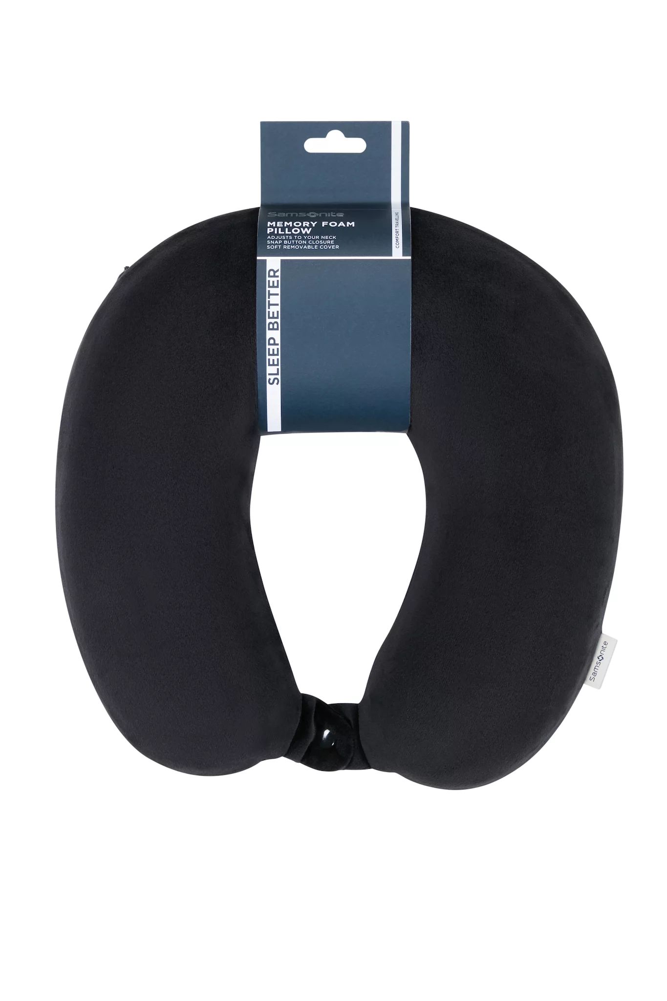 SAMSONITE TA REVOLUTION MEMORY FOAM PILLOW, SCHWARZ