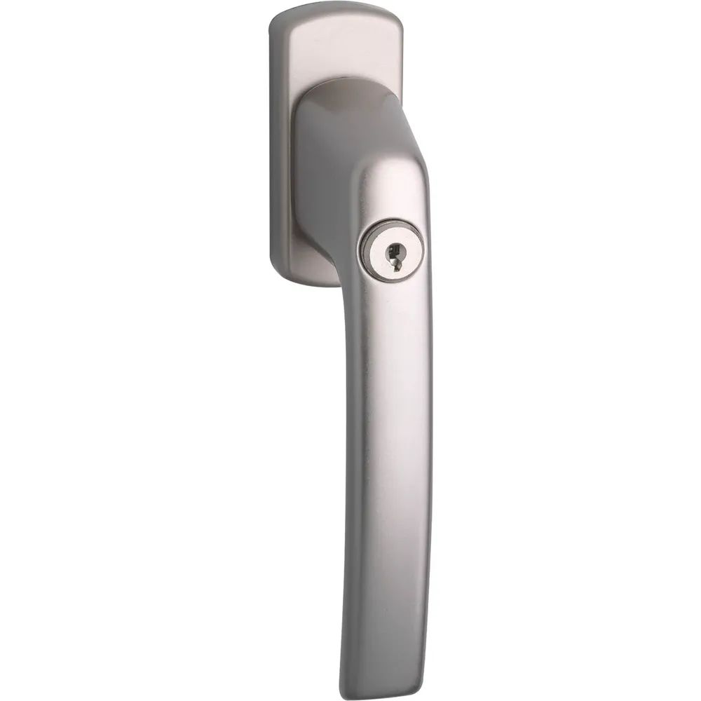 MACO Fenstergriff HARMONY - Sperrzylinder, VK 7x35 mm, Alu titan eloxiert