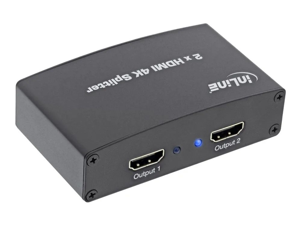 InLine HDMI Splitter/Verteiler - 2-fach - 4K2K kompatibel