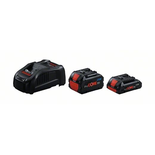 Starter-Set 1 x ProCORE18V 4.0Ah + 1 x ProCORE18V 5.5Ah + GAL 1880 CV