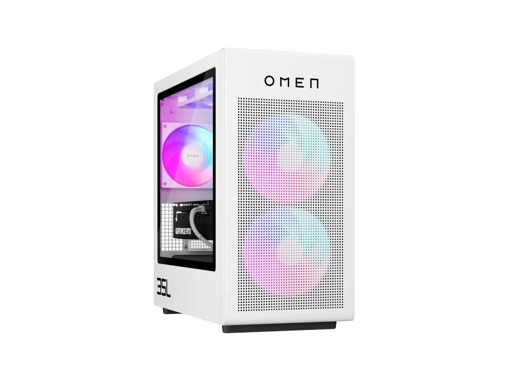 HP OMEN 35L by HP GT16-0168ng - microATX - Core Ultra 7 265F - RAM 32 GB - SSD 1 TB - NVMe - GeForce RTX 5080 - 1GbE, Wi-Fi 6E, Bluetooth 5.3 - WLAN: 802.11a/b/g/n/ac/ax (Wi-Fi 6E)