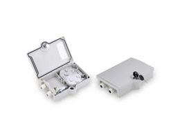 DIGITUS FTTH Distributions Box für Außen 2SC/Simplex, LC/Duplex