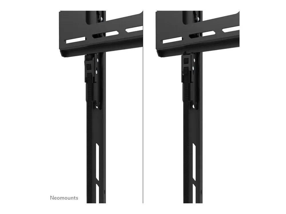 Neomounts LEVEL-750 - Befestigungskit - für TV - schwerlast - verriegelbar - Stahl - Schwarz - Bildschirmgröße: 127-249 cm (50"-98")