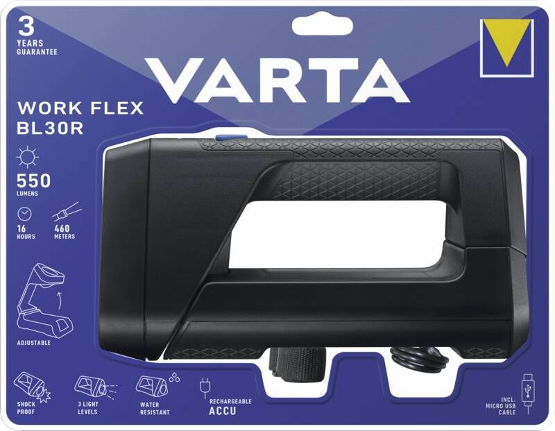 Varta Work Flex BL30R mit Akku