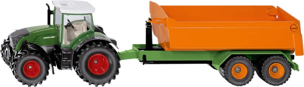 Sieper GmbH Fendt mit Hakenliftfahrgestell und Mulde