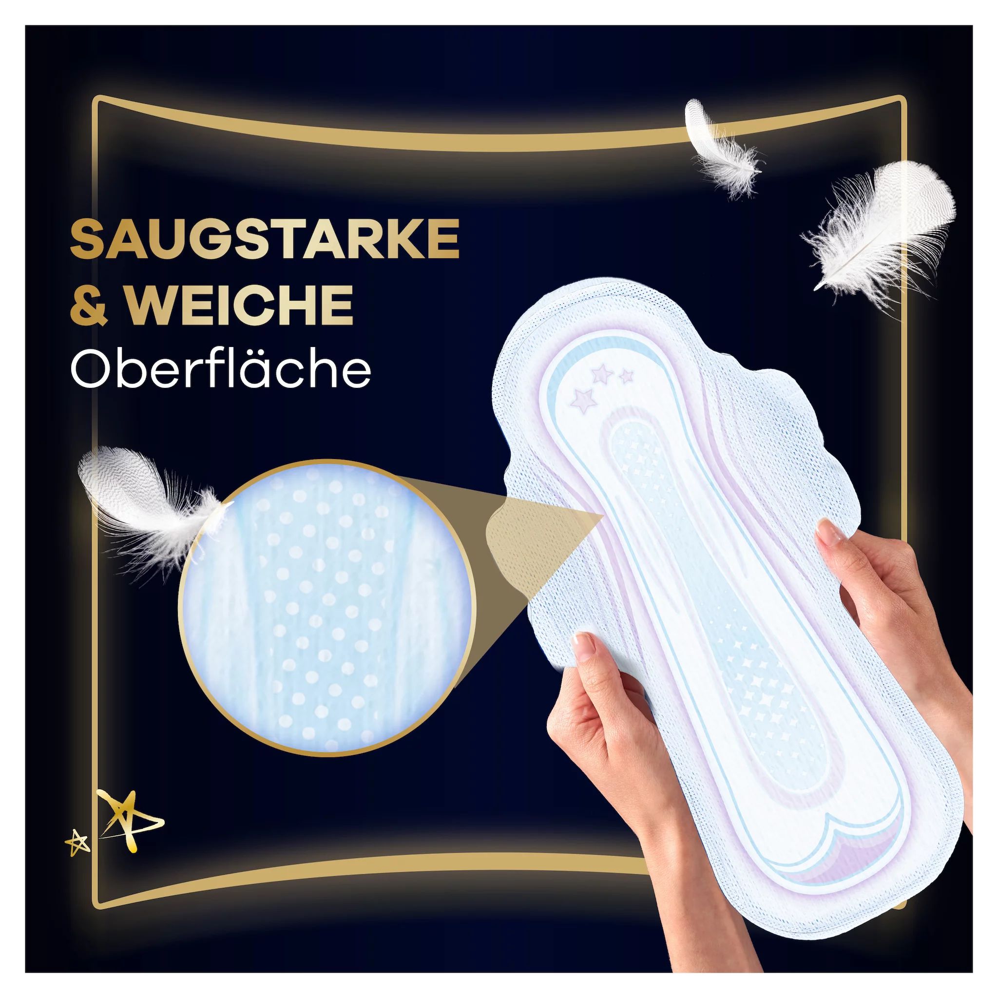 always Ultra Binde Secure Night Extra mit Flügeln 