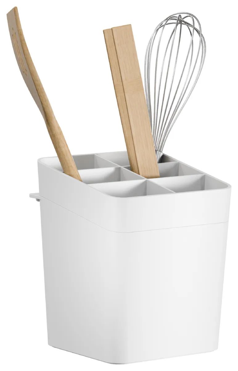 tesa® Küchenutensilienhalter, Edelstahl – Behälter mit Adapter