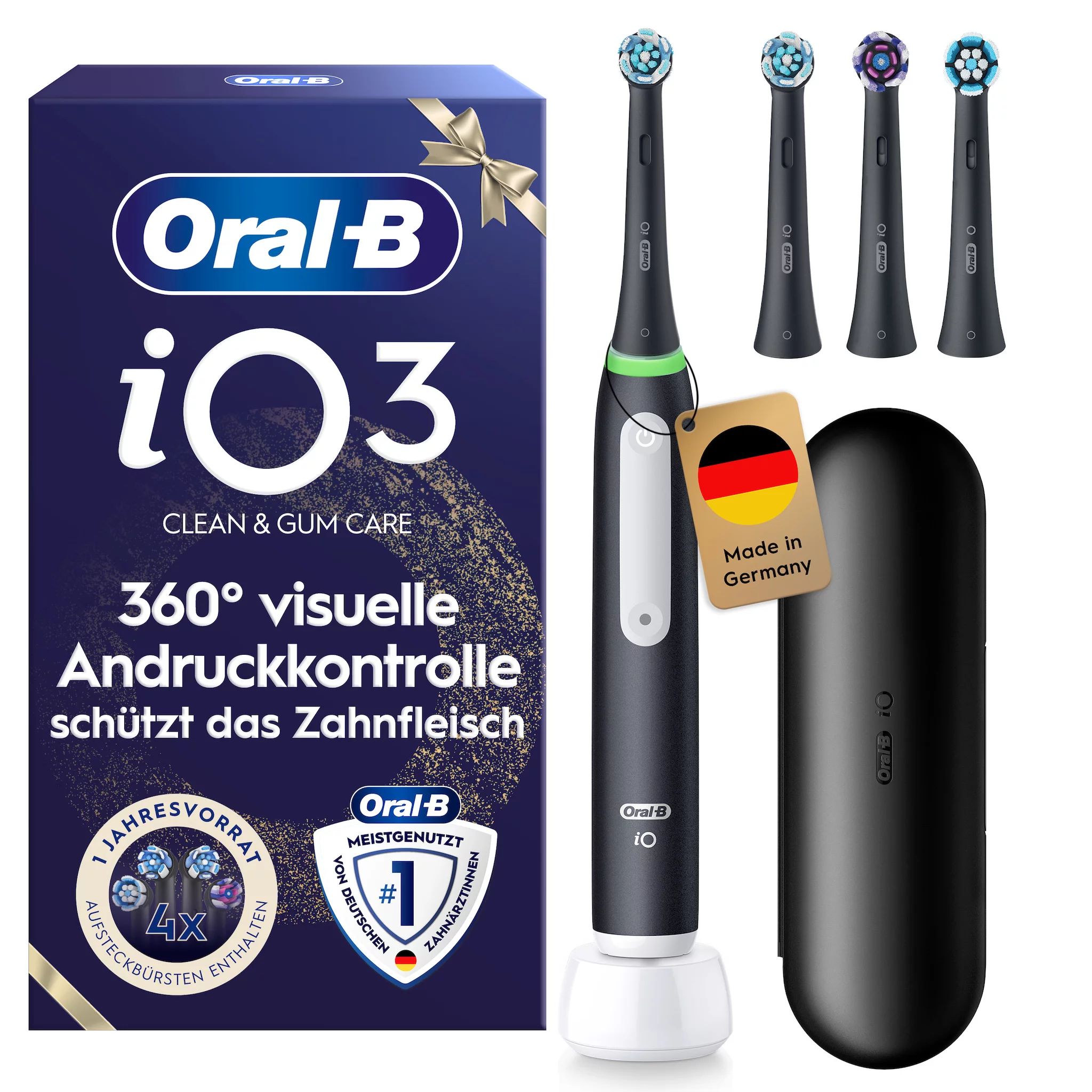Oral-B iO Series 3 Matt Black Geschenk Edition