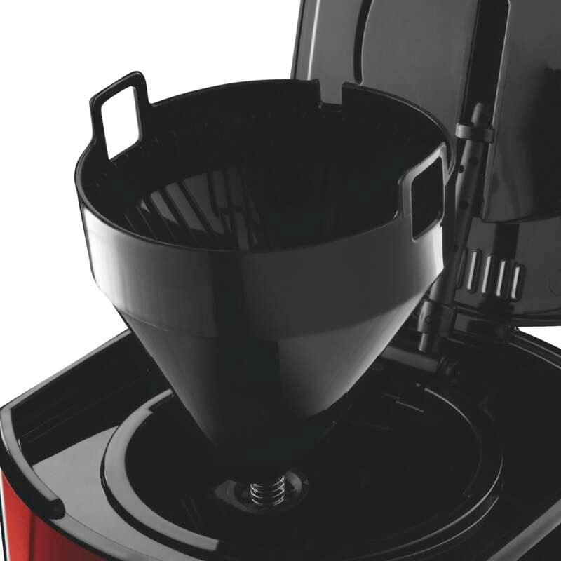 Russell Hobbs Filterkaffeemaschine Luna Solar Red Glas