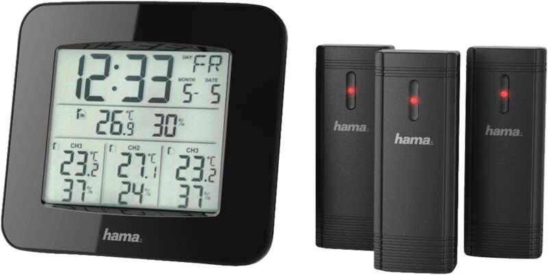 Hama 186311 WETTERSTA.EWS-TRIO,3SENS.