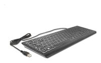 Delock Tastatur - verkabelt 1,5 m, mit XXL-Buchstaben