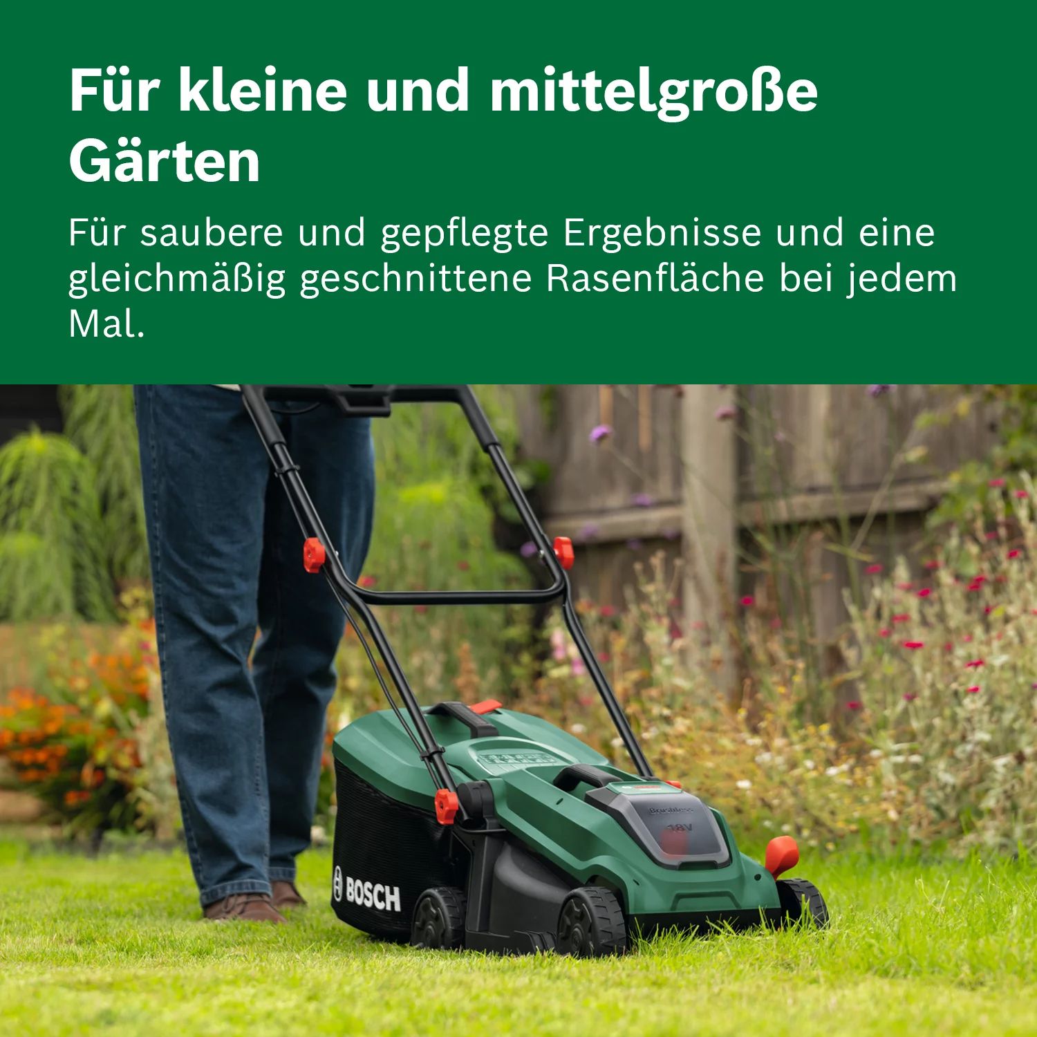Bosch Rotak 18V-32 Akku-Rasenmäher solo