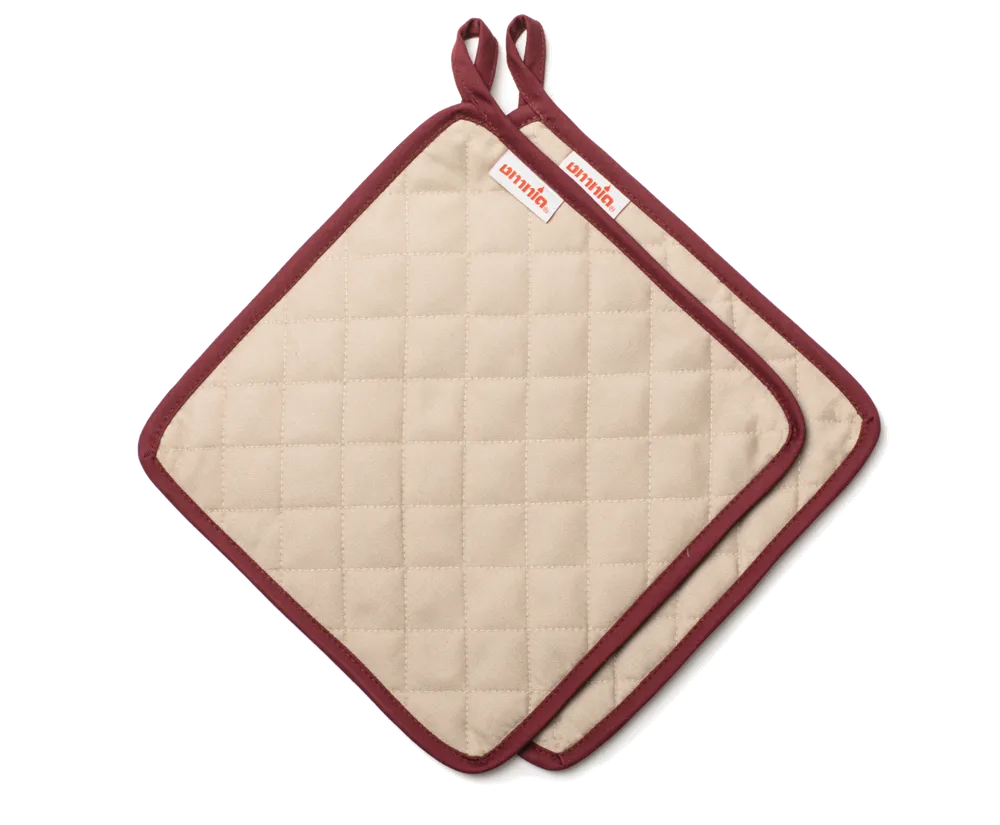 OMNIA Topflappen 2er Set