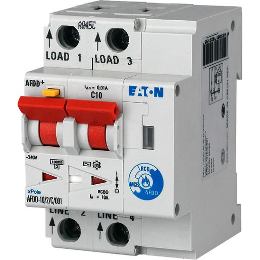 Eaton AFDD BRANDSCHUTZSCHALTER 2.POL / EATON AFDD-10/2/B/003-A 187168