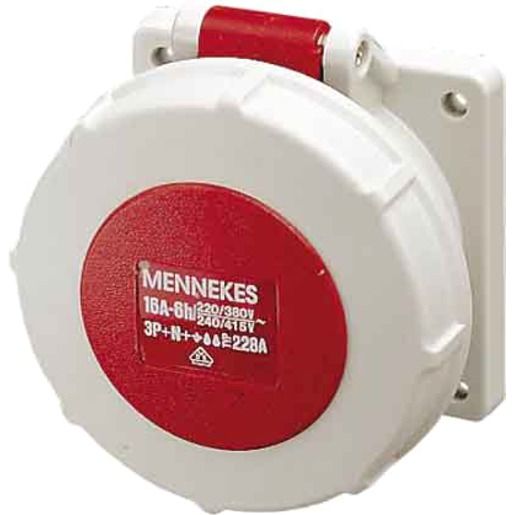 Mennekes CEE-ANBAUSTECKDOSE 400V-5X16A / MENNEK 1131 GERADE IP67 AM 1131