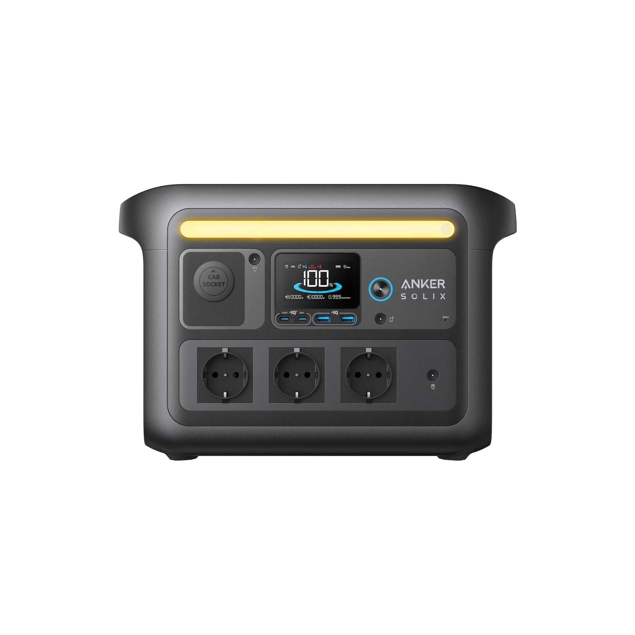 Anker Innovations Anker SOLIX C800X - Tragbares kraftwerk - Wechselstrom 220-240 V