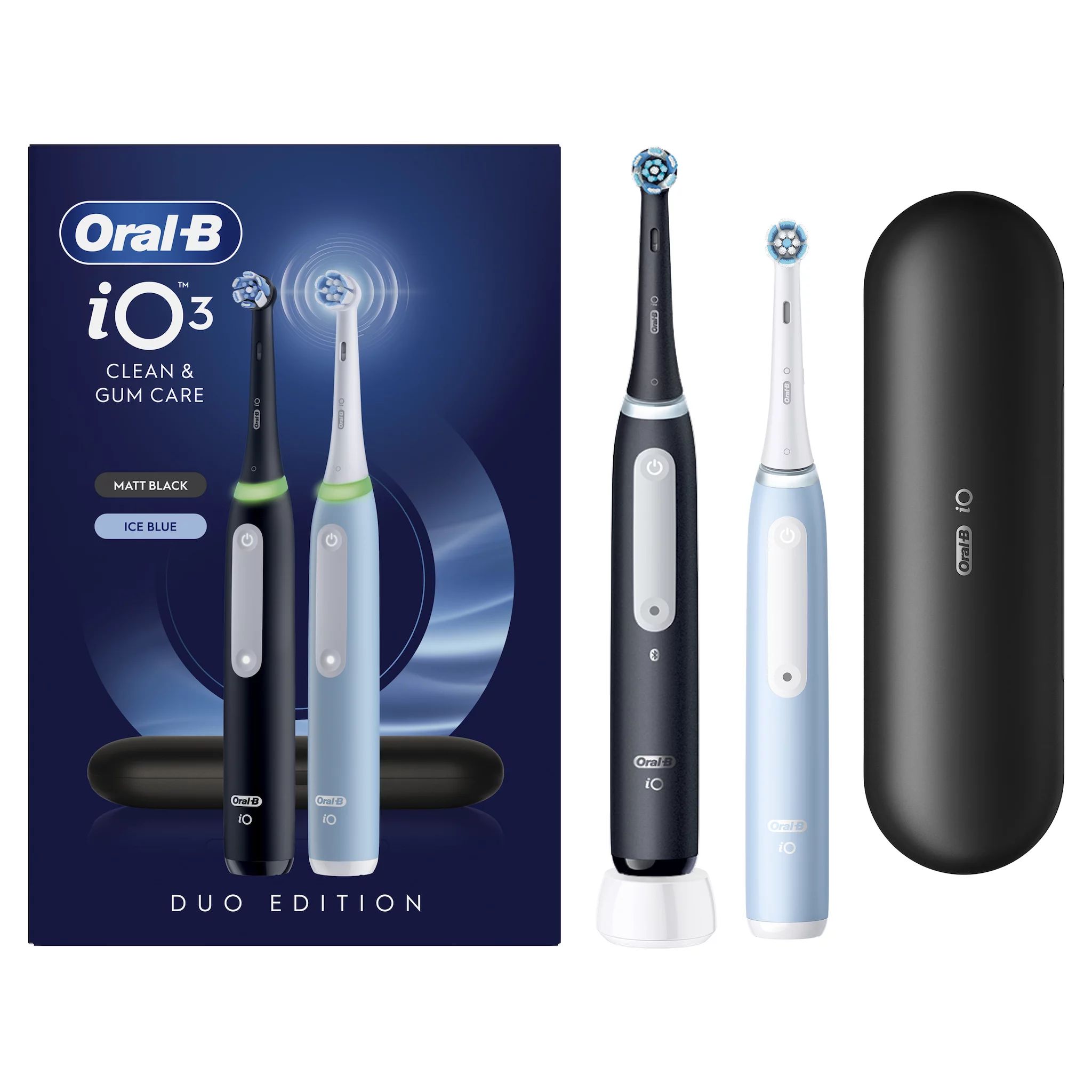 Oral-B iO Series 3n Matt Black/Ice Blue