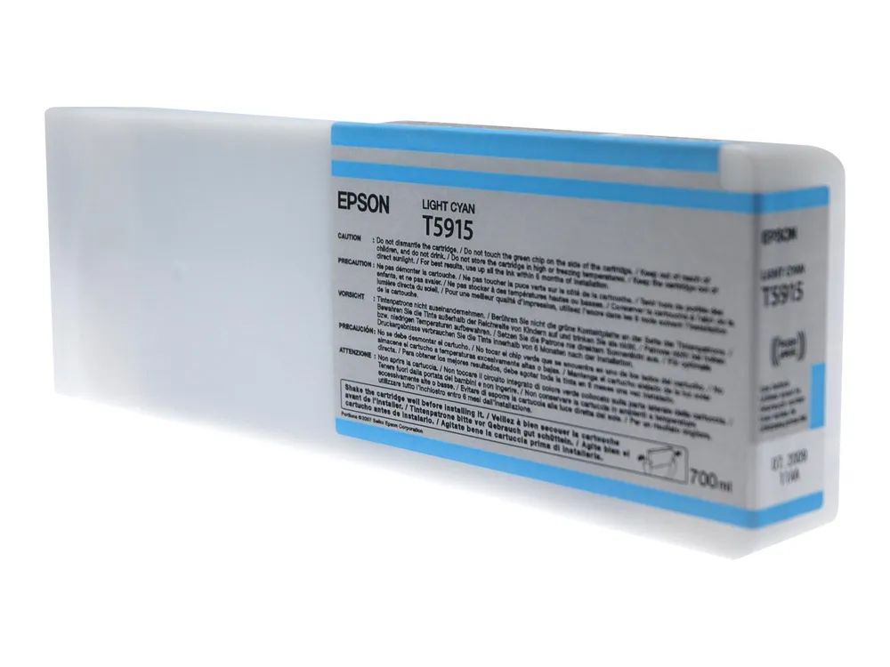 Epson T5915 - 700 ml - hell Cyan - original